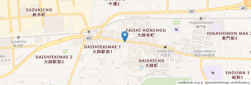 Mapa de ubicacion de 居酒屋 膳 en Japón, Prefectura De Kanagawa, Kawasaki, 川崎区.