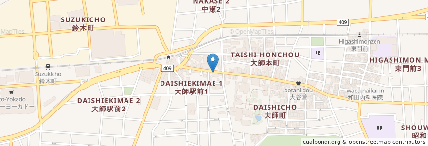 Mapa de ubicacion de 100円自動販売機 en Japón, Prefectura De Kanagawa, Kawasaki, 川崎区.