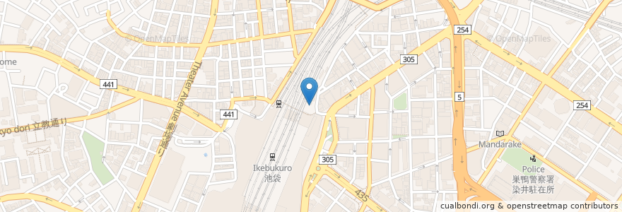 Mapa de ubicacion de P'パルコ 駐輪場 en Giappone, Tokyo, Toshima.