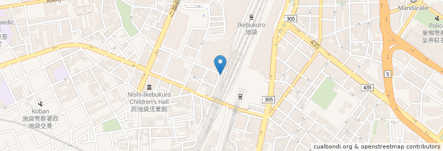 Mapa de ubicacion de プラザ駐輪場 en 日本, 东京都/東京都, 豊島区.
