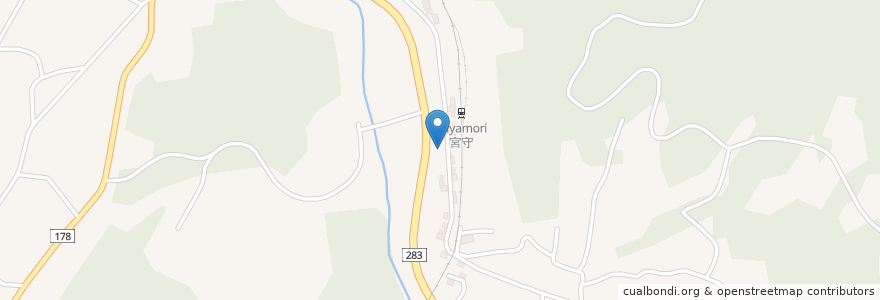 Mapa de ubicacion de 鮨・天ぷら　いしはら en Japan, Präfektur Iwate, 遠野市.