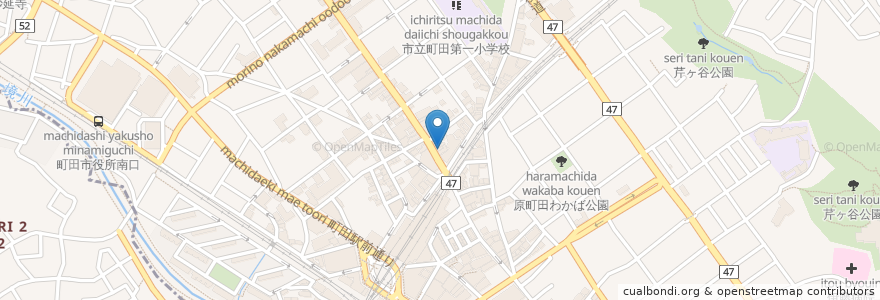Mapa de ubicacion de Charmant en ژاپن, 東京都, 町田市.