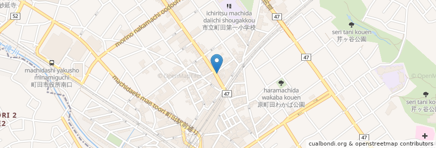 Mapa de ubicacion de ドトールコーヒーショップ en ژاپن, 東京都, 町田市.