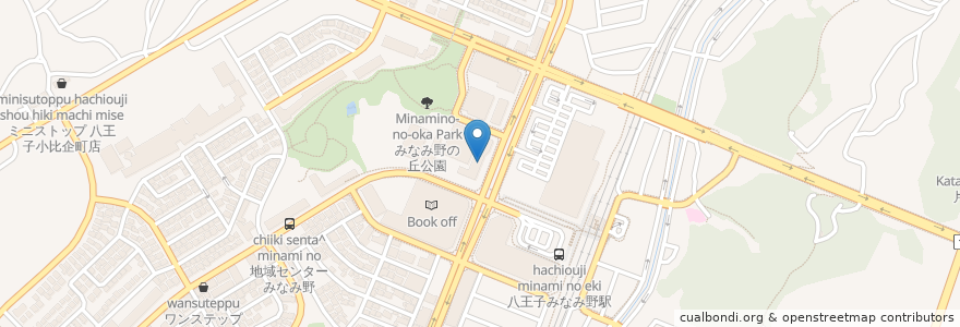 Mapa de ubicacion de サイゼリヤ en اليابان, 東京都, 八王子市.