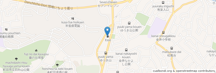 Mapa de ubicacion de ENEOS en Japan, Tokyo, Machida.