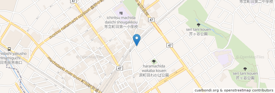 Mapa de ubicacion de 北村眼科クリニック en ژاپن, 東京都, 町田市.