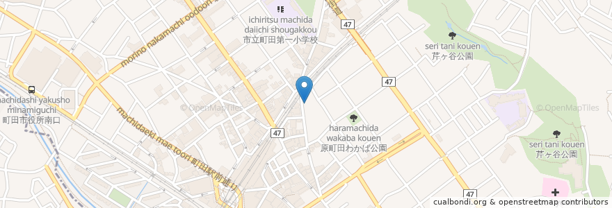 Mapa de ubicacion de 太陽の子 町田駅前保育園 en Japan, Tokio, 町田市.