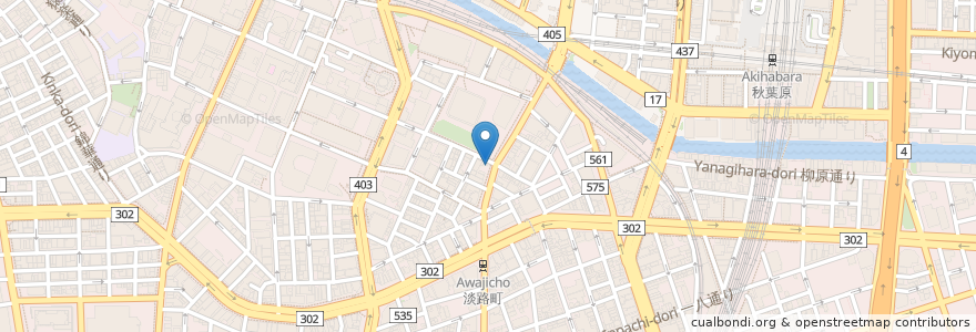 Mapa de ubicacion de 多福楼 en Japonya, 東京都, 千代田区.