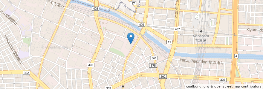 Mapa de ubicacion de 上島珈琲店 en Japón, Tokio, Chiyoda.
