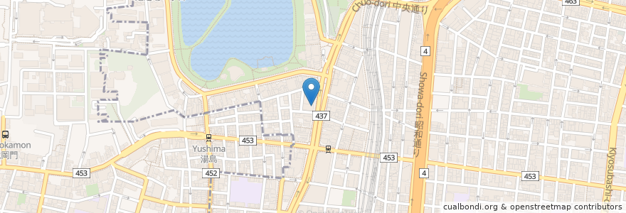 Mapa de ubicacion de 木曽路 en Giappone, Tokyo, 台東区.