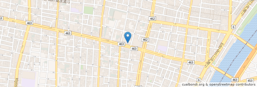 Mapa de ubicacion de こーちゃん en Japan, Tokio, 台東区.