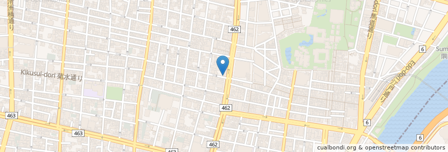 Mapa de ubicacion de SALAY Kebab en 日本, 東京都, 台東区.