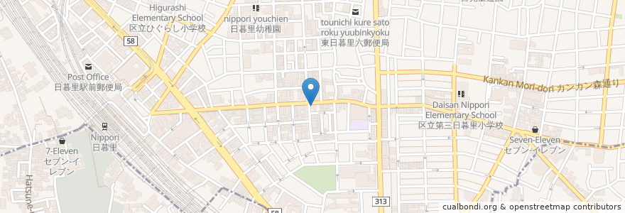 Mapa de ubicacion de 大成堂薬局 en Giappone, Tokyo, 台東区.