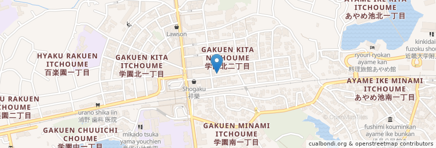 Mapa de ubicacion de GSPark 学園北２丁目 en 日本, 奈良県/奈良縣, 奈良市.