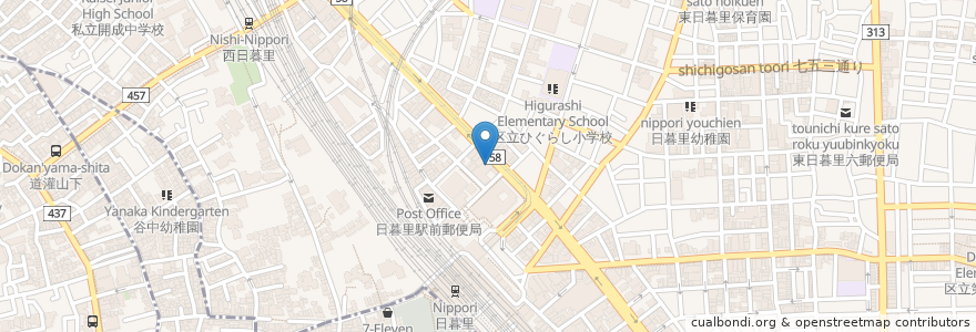 Mapa de ubicacion de トヨタレンタカー en 日本, 東京都, 台東区.