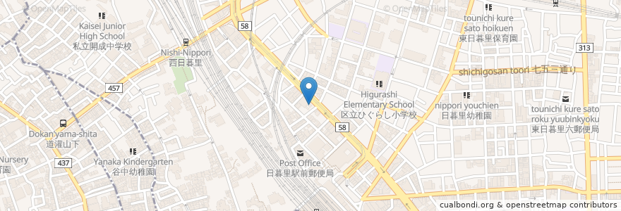 Mapa de ubicacion de ニッポンレンタカー en Japón, Tokio, Taito.
