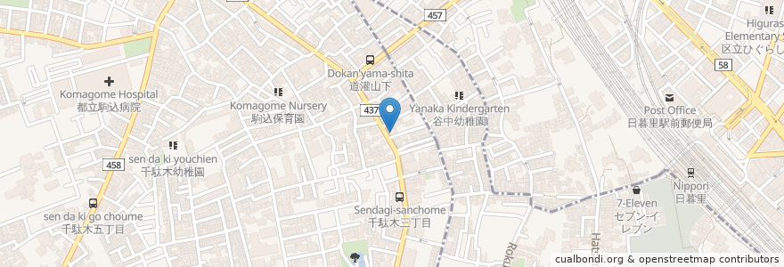 Mapa de ubicacion de 博多ラーメン屋台 en 日本, 東京都, 文京区, 台東区.