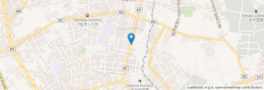 Mapa de ubicacion de OHANA en 日本, 東京都, 文京区.