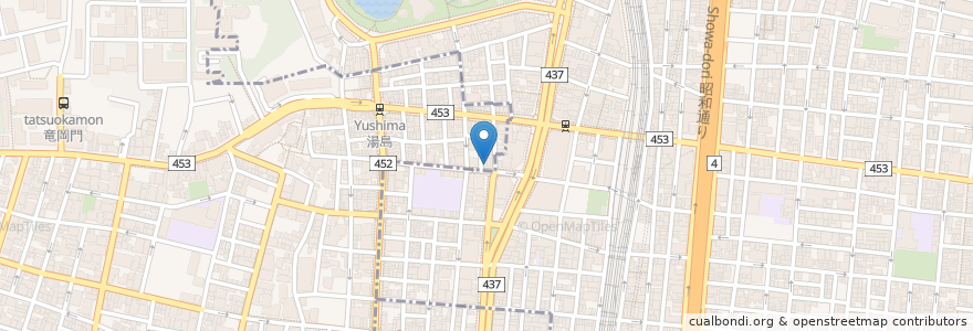 Mapa de ubicacion de ソープNEW桃山 en Japon, Tokyo, 台東区.