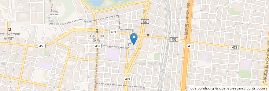 Mapa de ubicacion de 大地の贈り物 en Japon, Tokyo, 台東区.