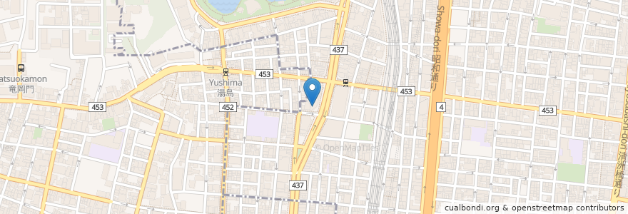 Mapa de ubicacion de 辻が花 en Япония, Токио, Тайто.