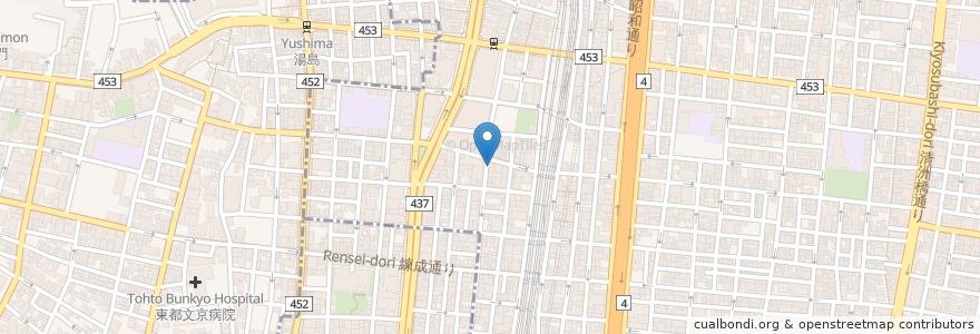 Mapa de ubicacion de Agio en 日本, 東京都, 台東区.