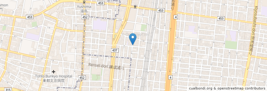 Mapa de ubicacion de 串八珍 en Giappone, Tokyo, 台東区.