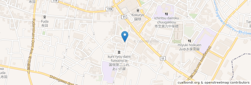 Mapa de ubicacion de 西伊豆 en ژاپن, 東京都, 調布市.