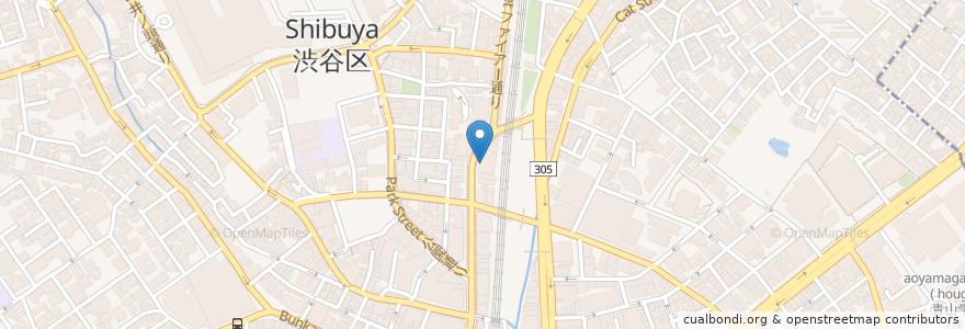 Mapa de ubicacion de ドトールコーヒーショップ en Japón, Tokio, Shibuya.
