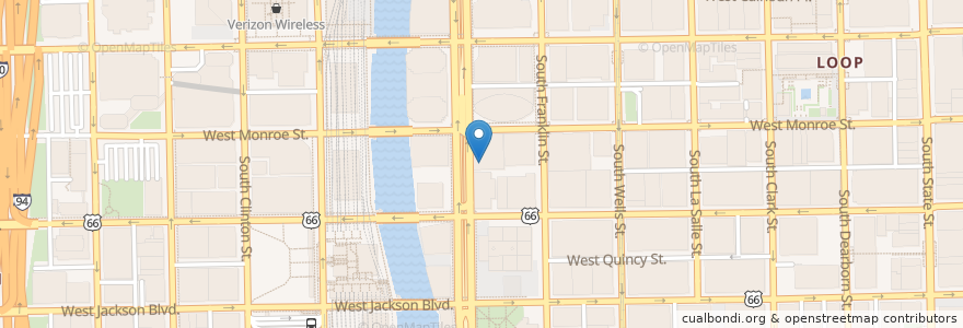 Mapa de ubicacion de Townhouse Restaurant & Wine Bar en United States, Illinois, Chicago.