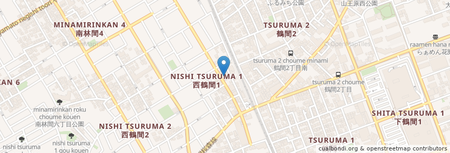 Mapa de ubicacion de 大和ひまわり保育園 en 日本, 神奈川縣, 大和市.