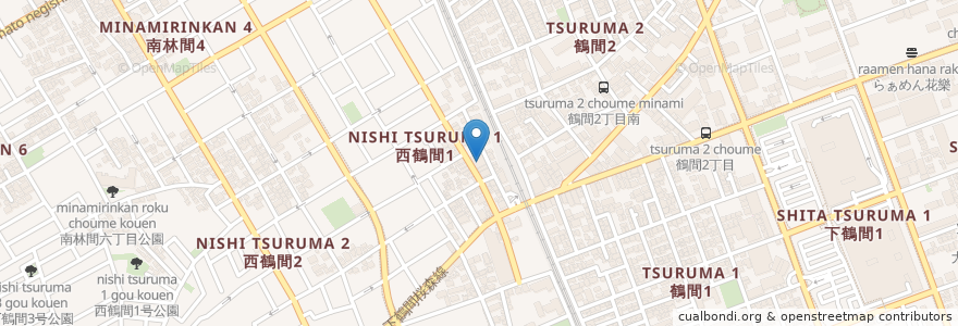 Mapa de ubicacion de りそな銀行 en Japão, 神奈川県, 大和市.