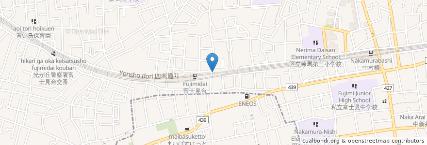 Mapa de ubicacion de スマイルパーク en 일본, 도쿄도, 練馬区.
