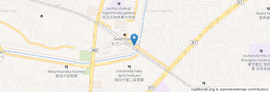 Mapa de ubicacion de スマイルパーク en 일본, 도쿄도, 練馬区.