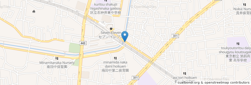 Mapa de ubicacion de スマイルパーク en Japan, 東京都, 練馬区.