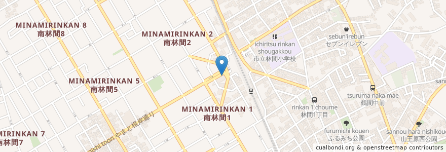 Mapa de ubicacion de Hideaway en ژاپن, 神奈川県, 大和市.