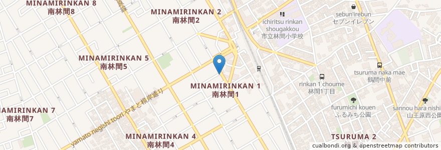 Mapa de ubicacion de La stanza en 일본, 가나가와현, 大和市.