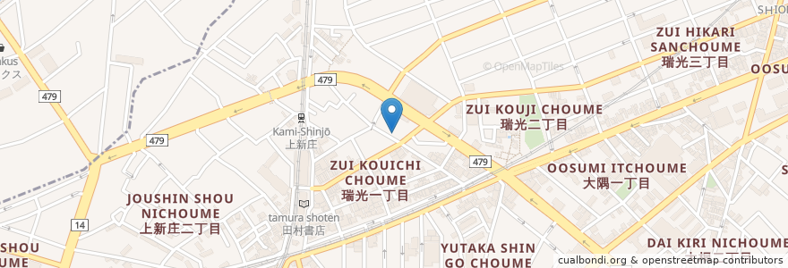 Mapa de ubicacion de 寿美恵 en Japon, Préfecture D'Osaka, 大阪市, 東淀川区.