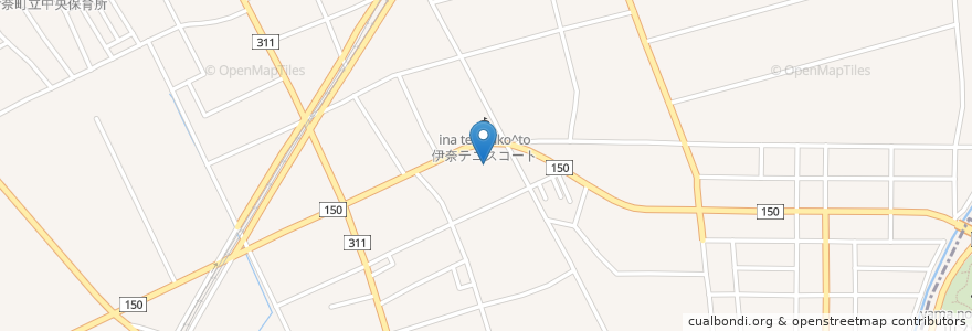 Mapa de ubicacion de スギドラッグ 伊奈小室店 en 日本, 埼玉県, 北足立郡, 伊奈町.