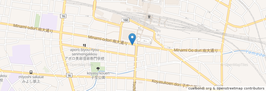 Mapa de ubicacion de クリーニングルート en 日本, 东京都/東京都, 八王子市.