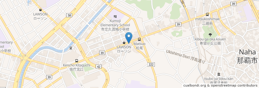Mapa de ubicacion de ちろり en 日本, 冲绳县/沖繩縣, 那霸市.