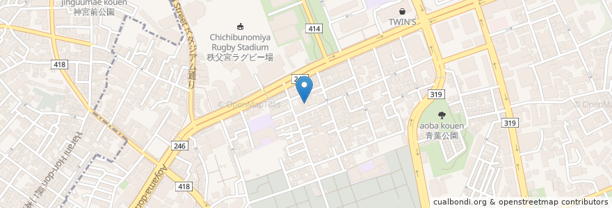 Mapa de ubicacion de ラジュボークリニック en 日本, 东京都/東京都, 港區.