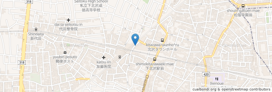 Mapa de ubicacion de Palazzo en Japan, 東京都, 世田谷区.