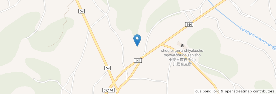 Mapa de ubicacion de 小美玉市医療センター en Japan, 茨城県, 小美玉市.
