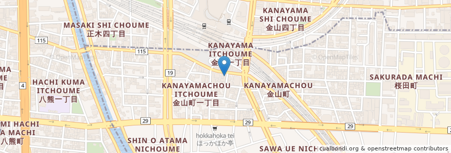 Mapa de ubicacion de ニ六丸 en 日本, 愛知県, 名古屋市, 熱田区.