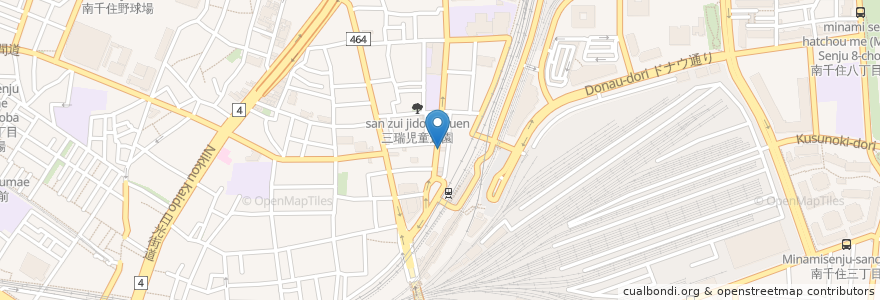 Mapa de ubicacion de 次郎長 en 日本, 東京都.