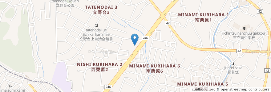 Mapa de ubicacion de ENEOS en 日本, 神奈川県, 海老名市.