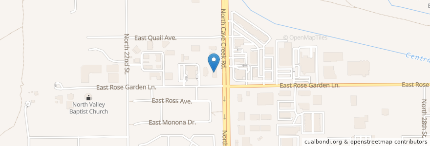 Mapa de ubicacion de QuikTrip en Amerika Syarikat, Arizona, Maricopa County, Phoenix.