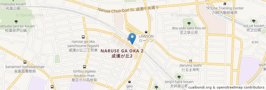 Mapa de ubicacion de スナック よね en Japão, Tóquio, 町田市.