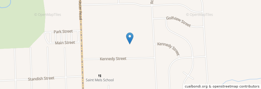 Mapa de ubicacion de Warren Valley School en États-Unis D'Amérique, Michigan, Wayne County, Dearborn Heights.